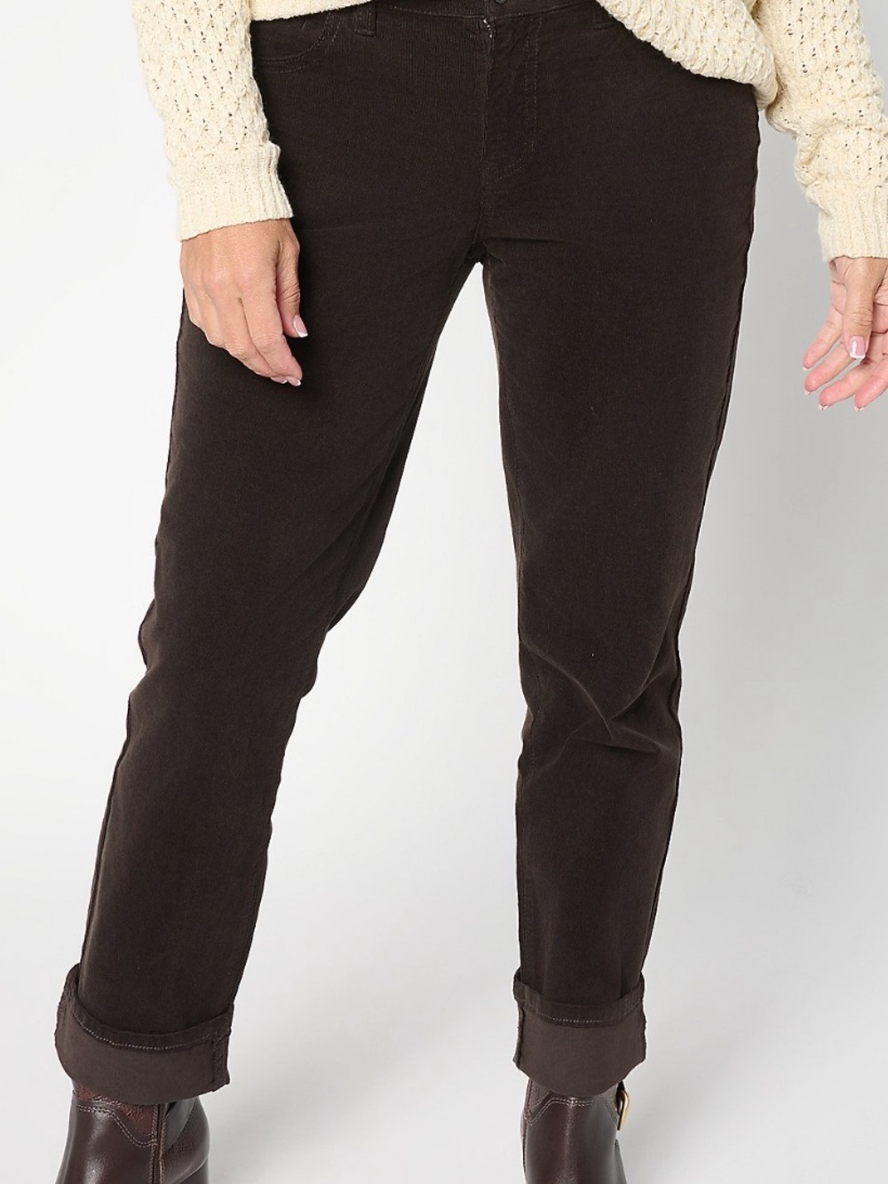 Liverpool Los Angeles Girlfriend
Pinwale Corduroy Jean
Black Licorice 10